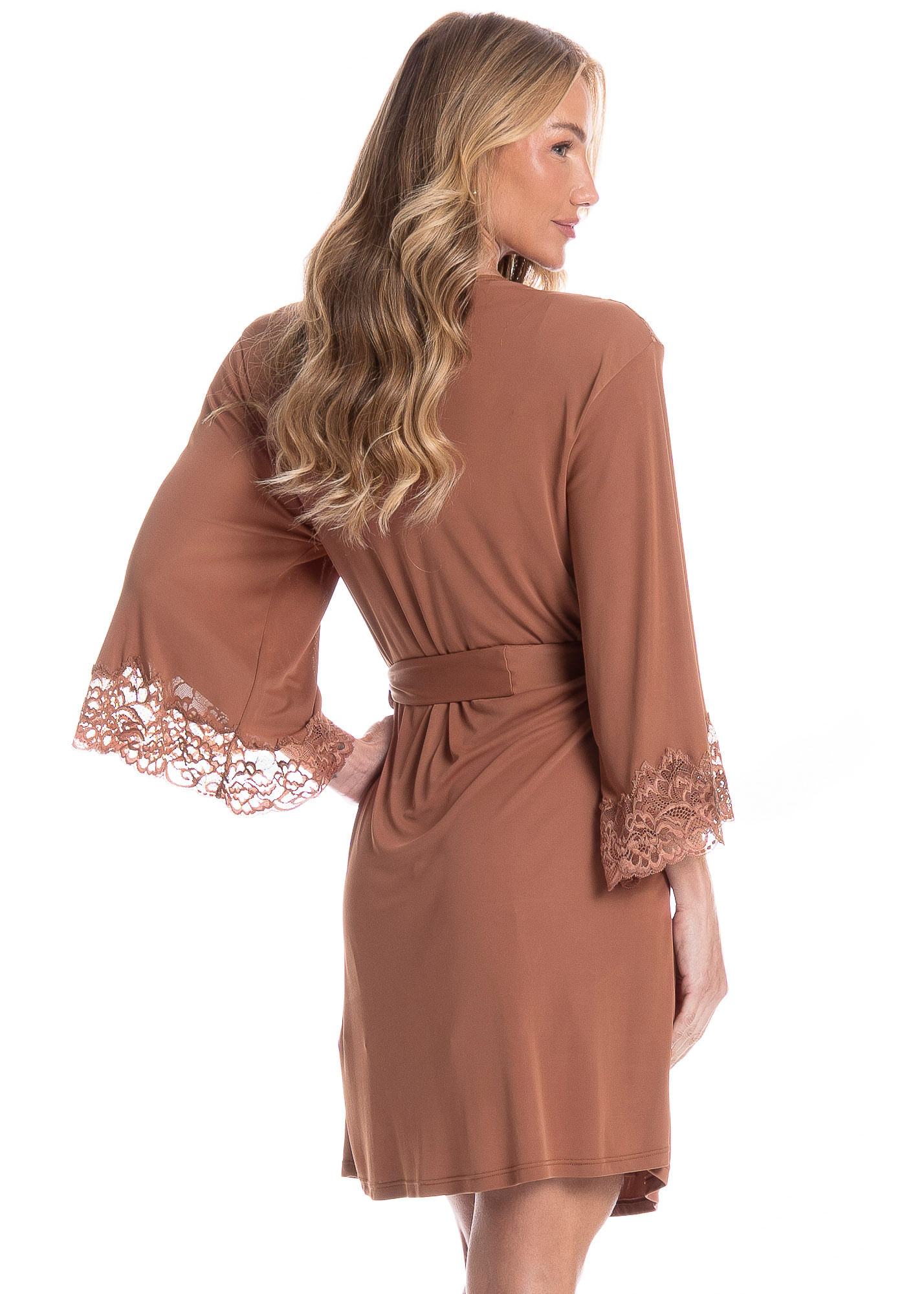 Robe Feminino Manu Colors Marrom - Imagem 2