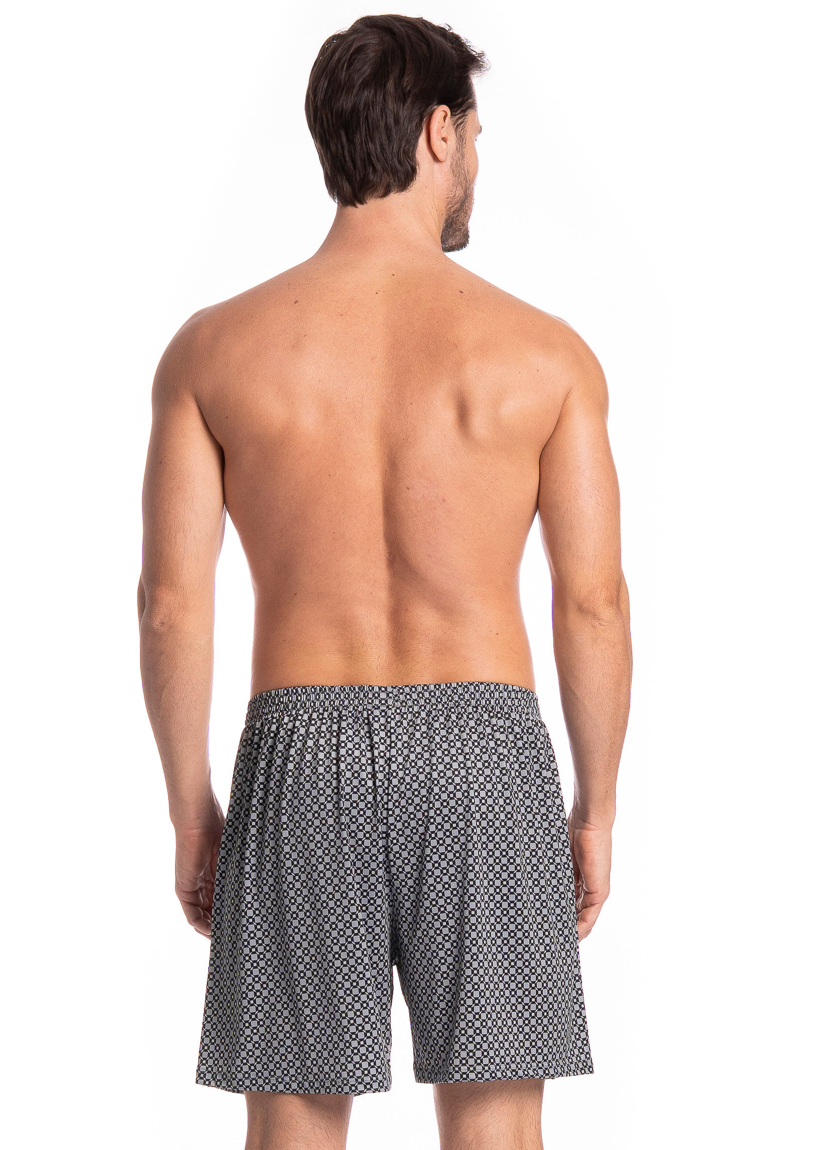 Boxer Masculina Clóvis Tombini Preto - Imagem 2