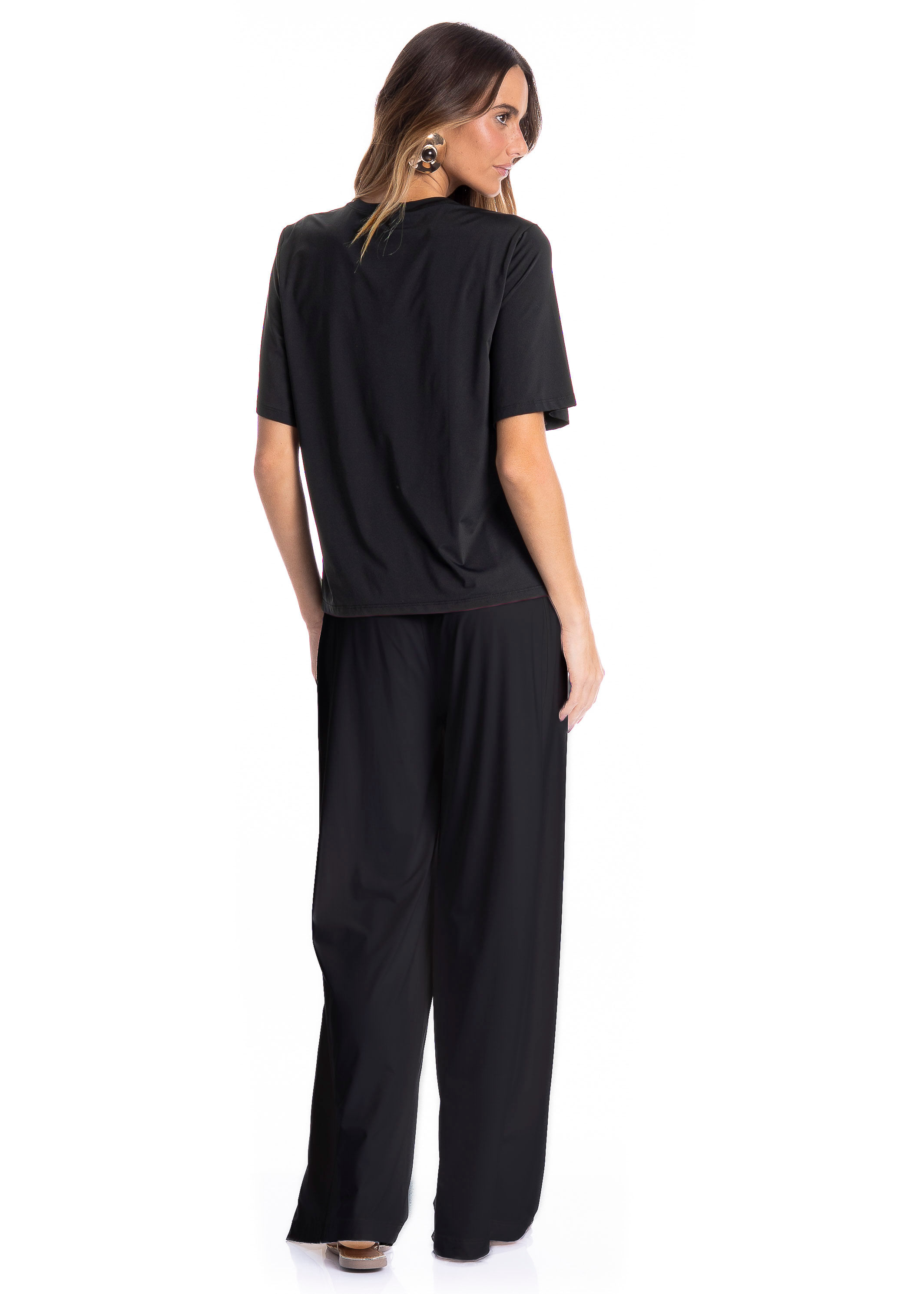 Calça Feminina Málaga Madrid Preto - Imagem 2