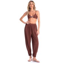 Calça Feminina Aladim Essenza Marrom - Imagem 1