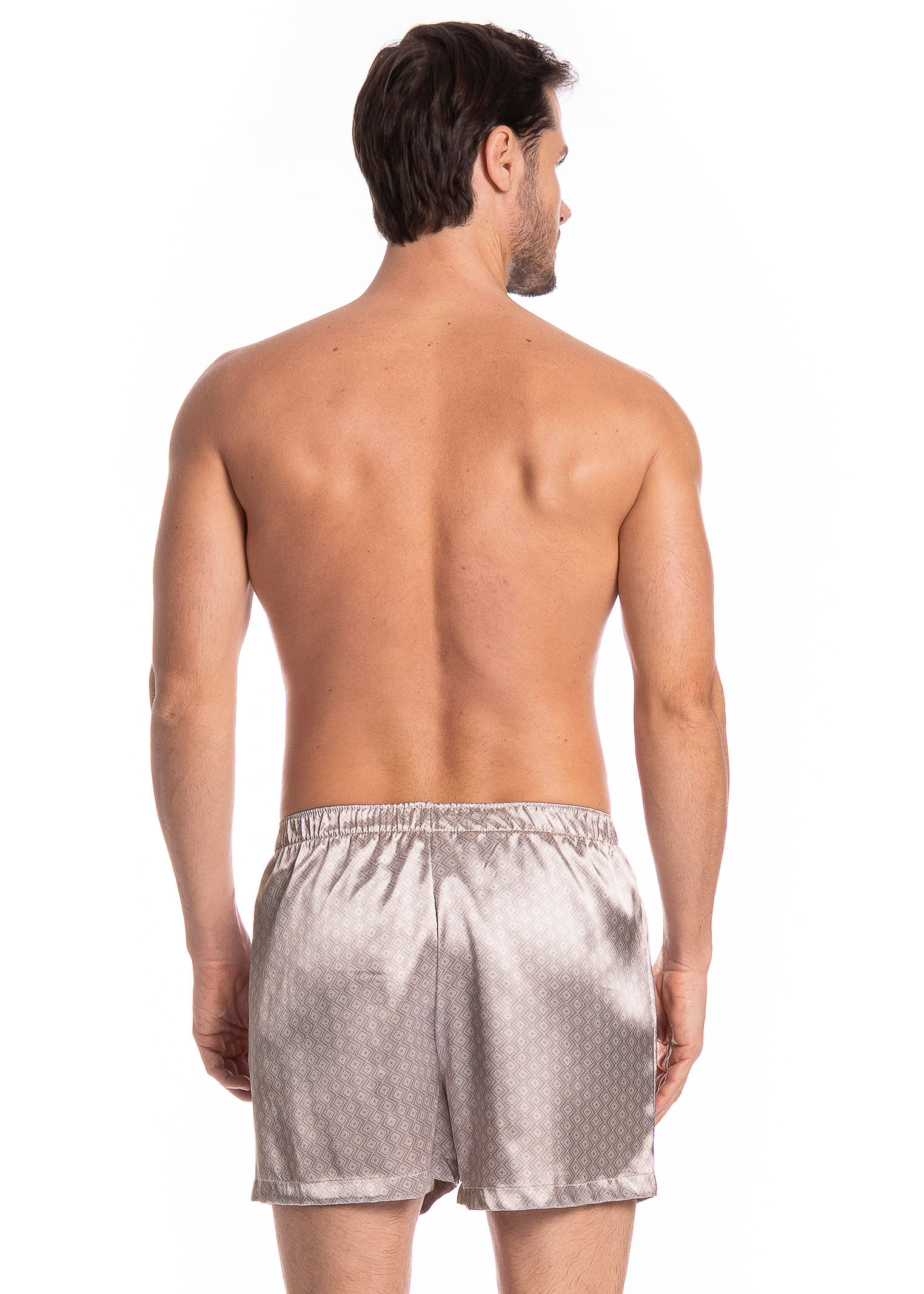 Boxer Masculina Enzo Tombini Bege - Imagem 2