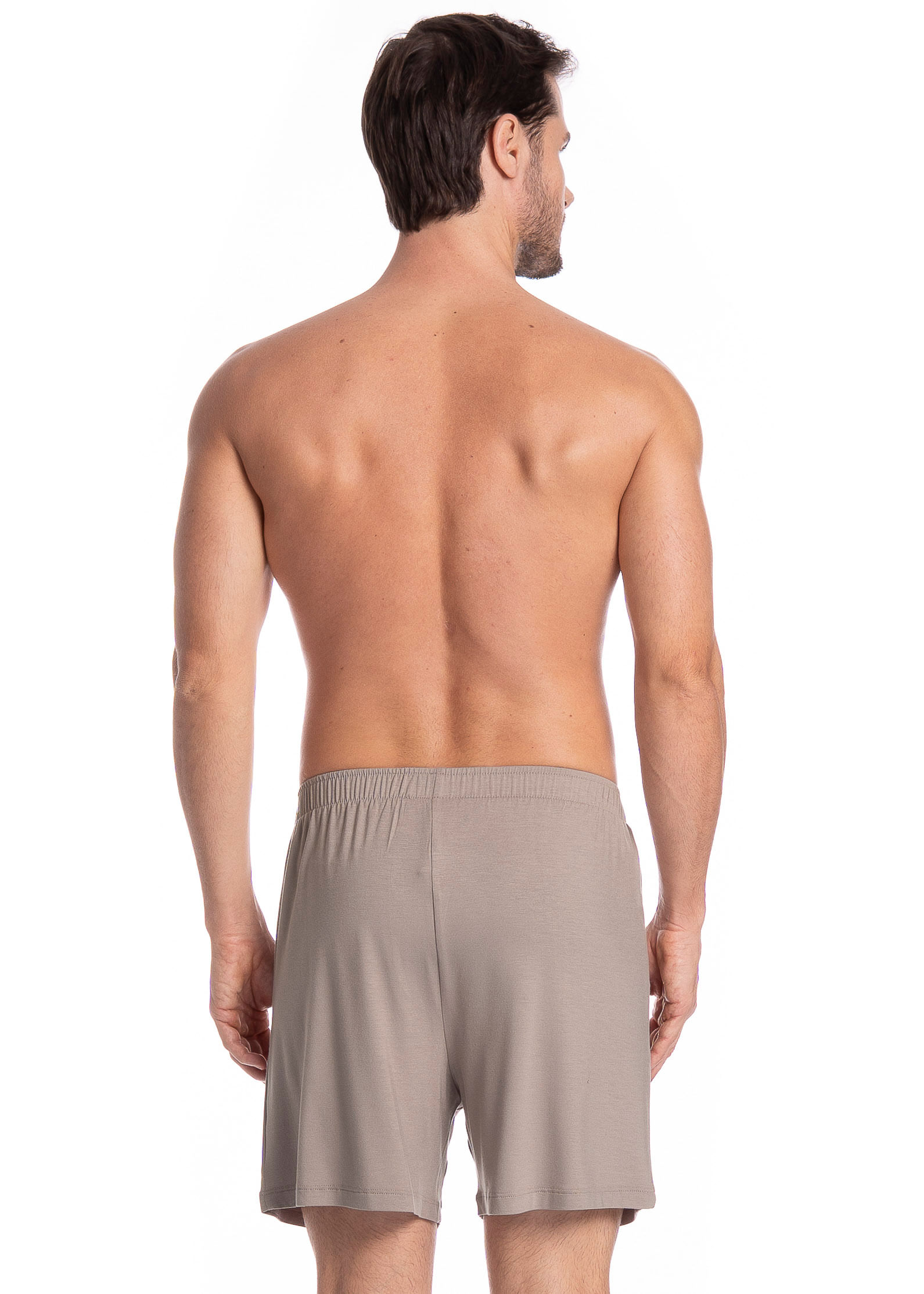 Boxer Masculina Visco Tombini Bege - Imagem 2