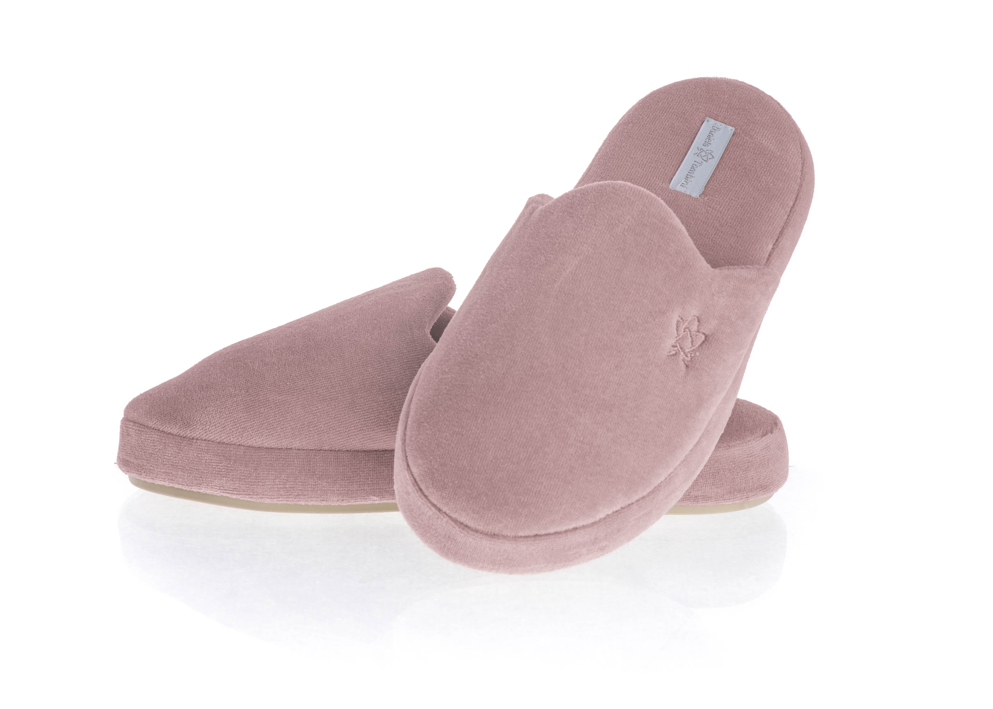 Chinelo Em Plush Elis Rosa - Imagem 1