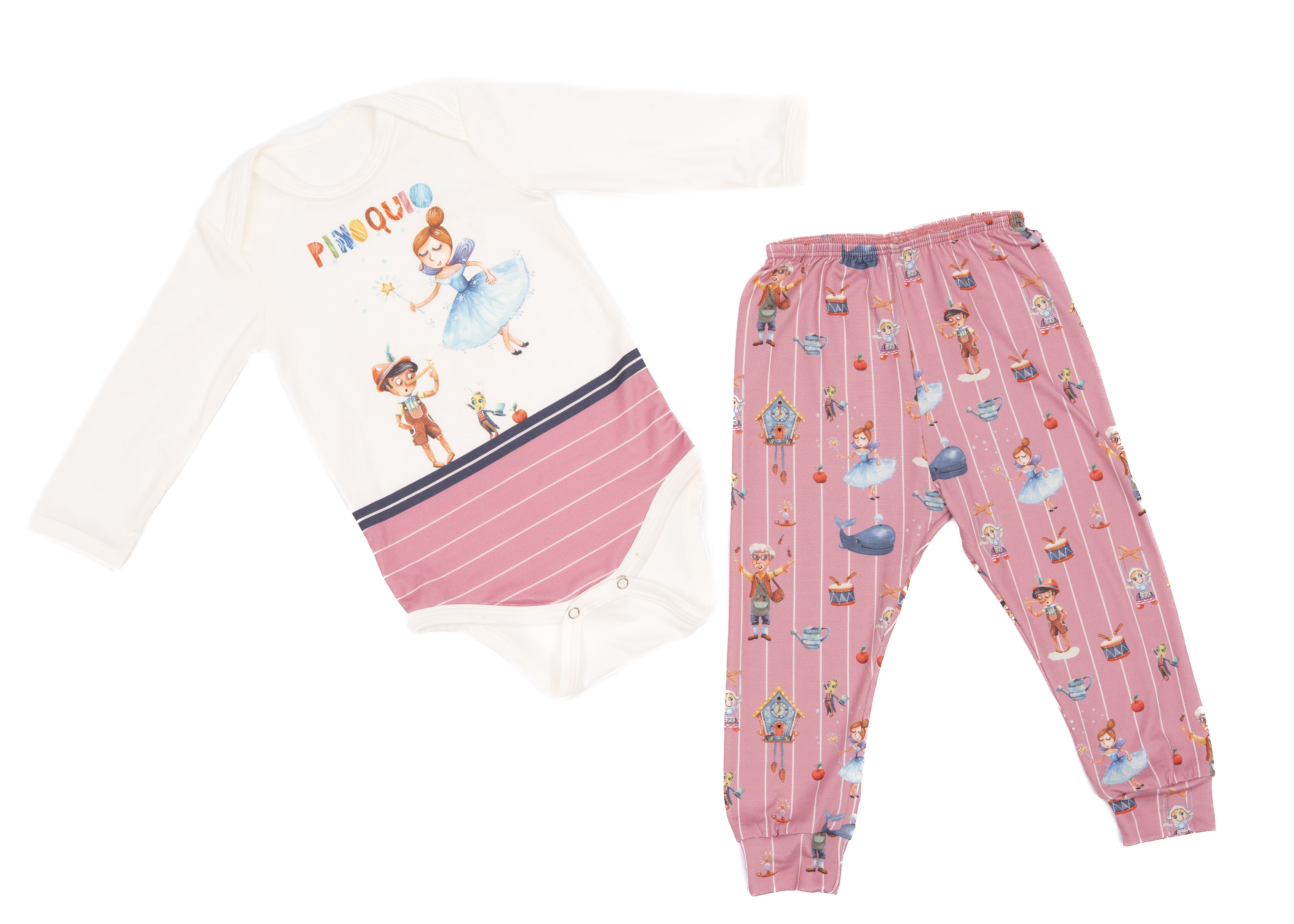 Conjunto Baby Fada Rosa-2 - Imagem 1