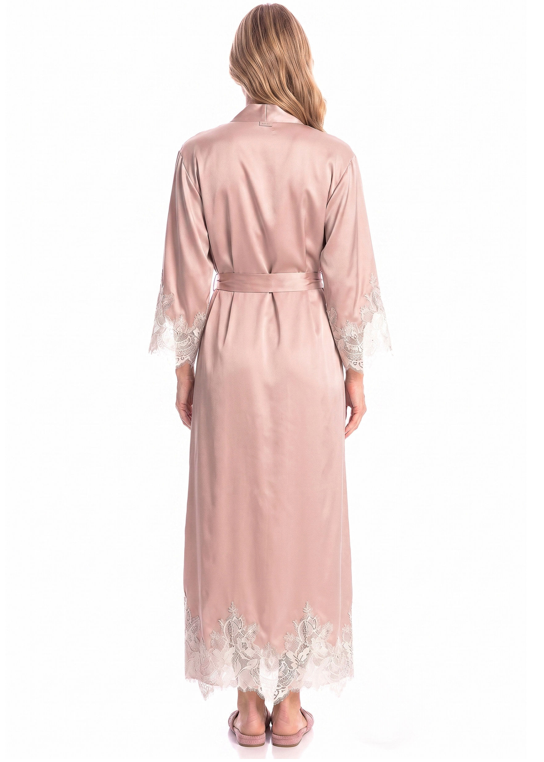 Robe Feminino Longo Alícia Rosa-3 - Imagem 2