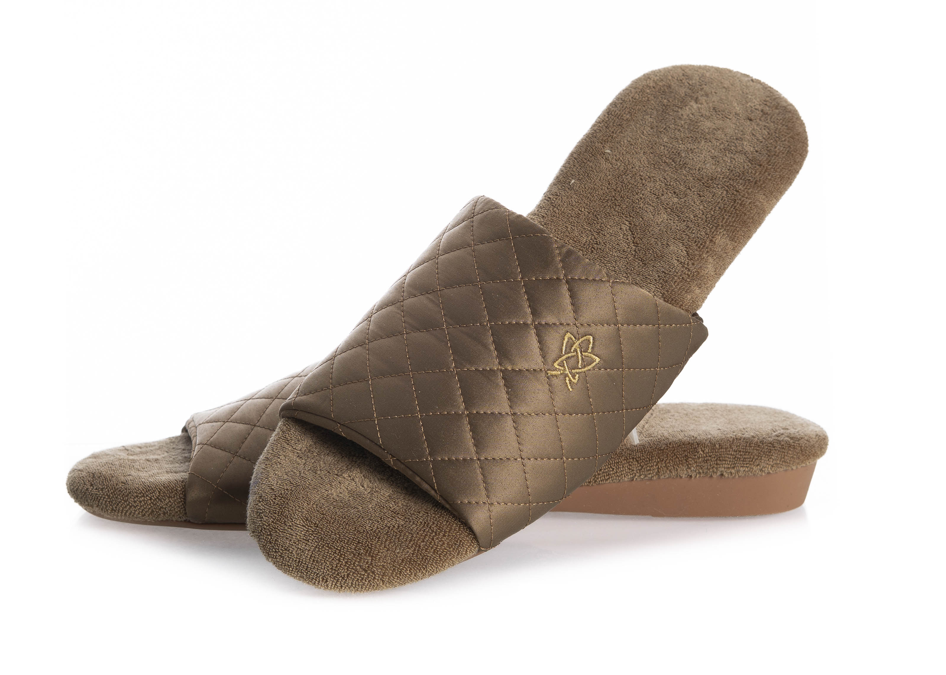 Chinelo Feminino Aberto Flor Colors Bege - Imagem 1