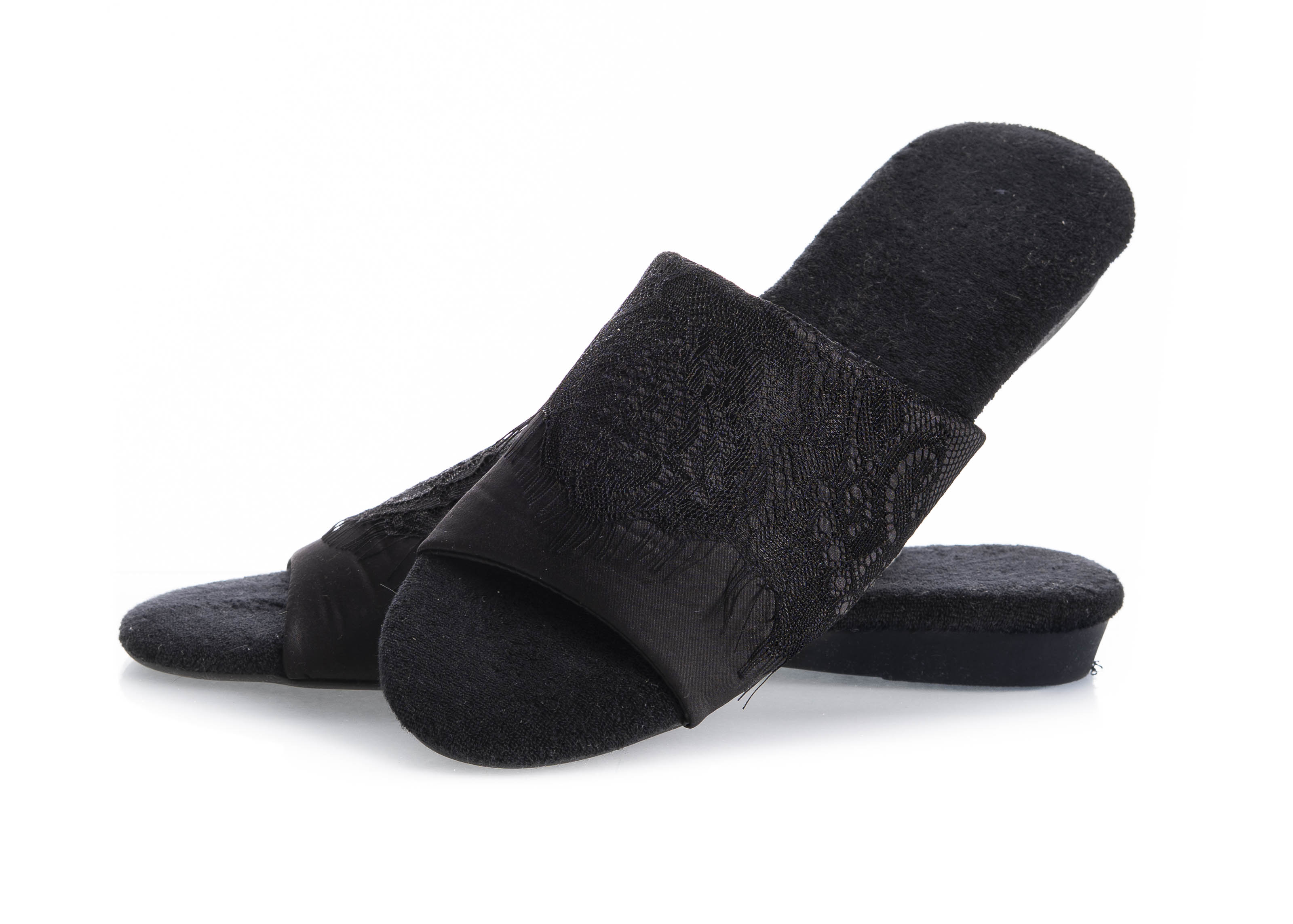 Chinelo Feminino Aberto Ayla Preto - Imagem 1