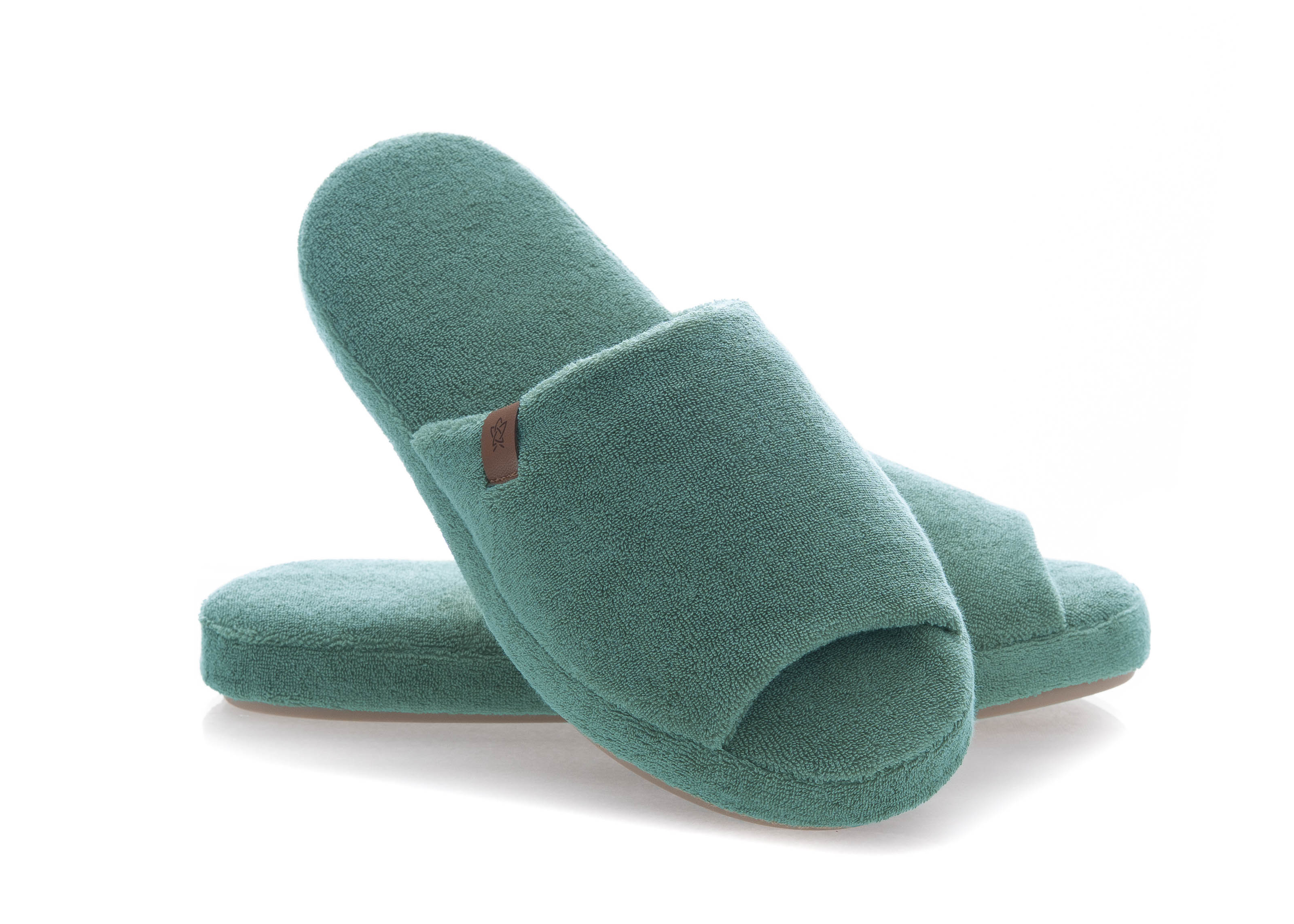 Chinelo Feminino Em Atoalhado Easy Verde - Imagem 1