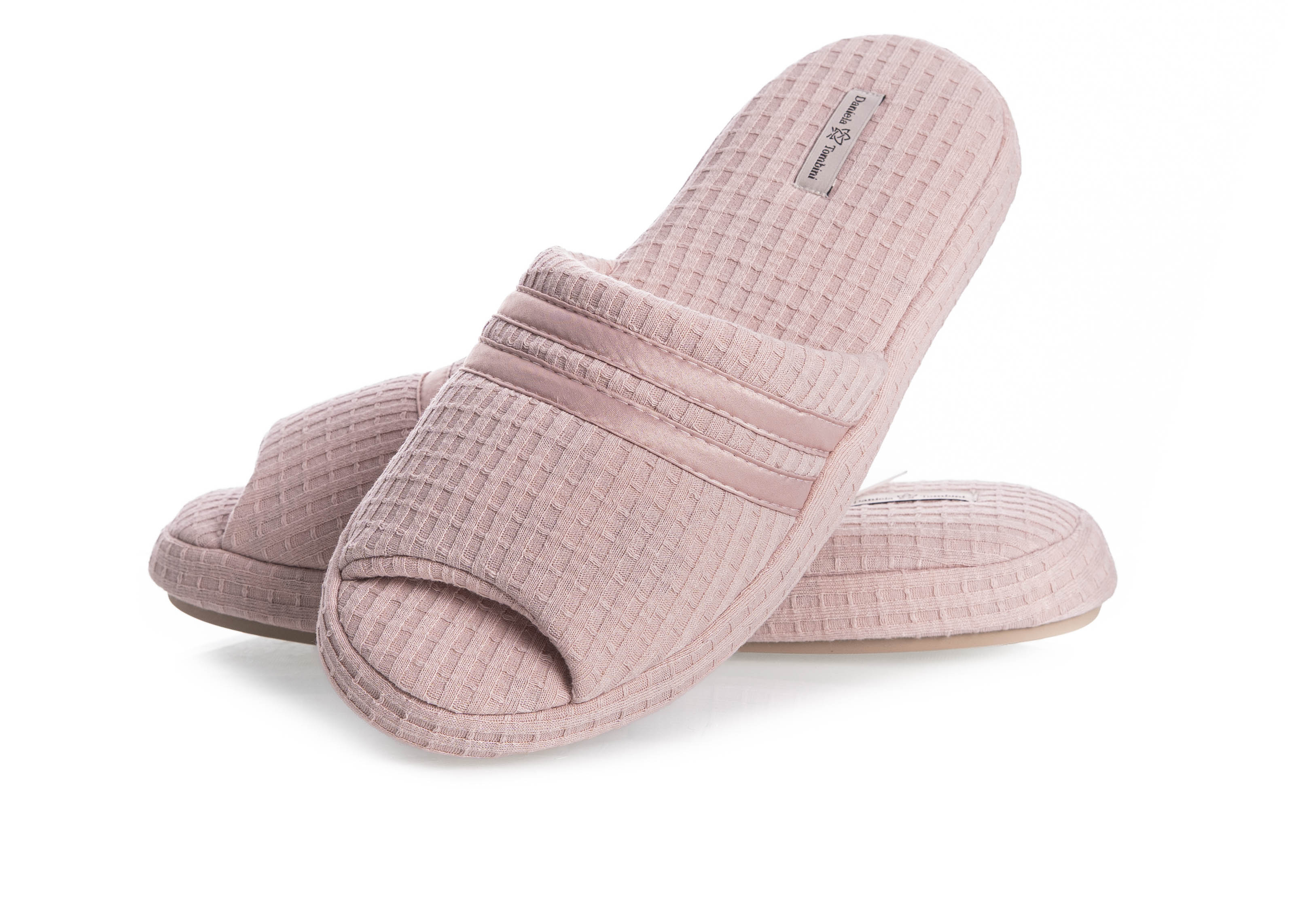 Chinelo Aberto Liss Piquet Rosa-3 - Imagem 1