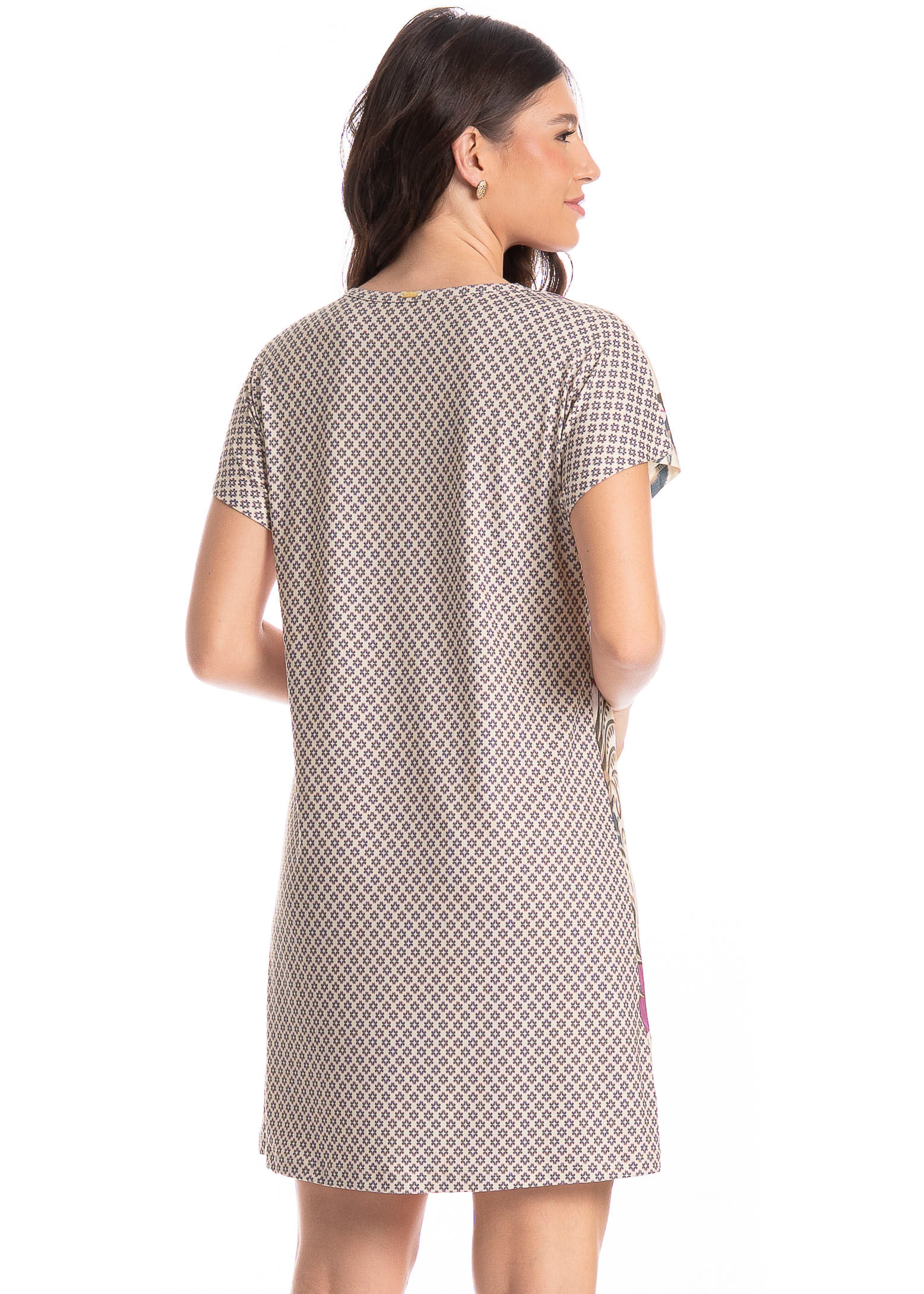 Camisão Feminino Tropical Branco - Imagem 2