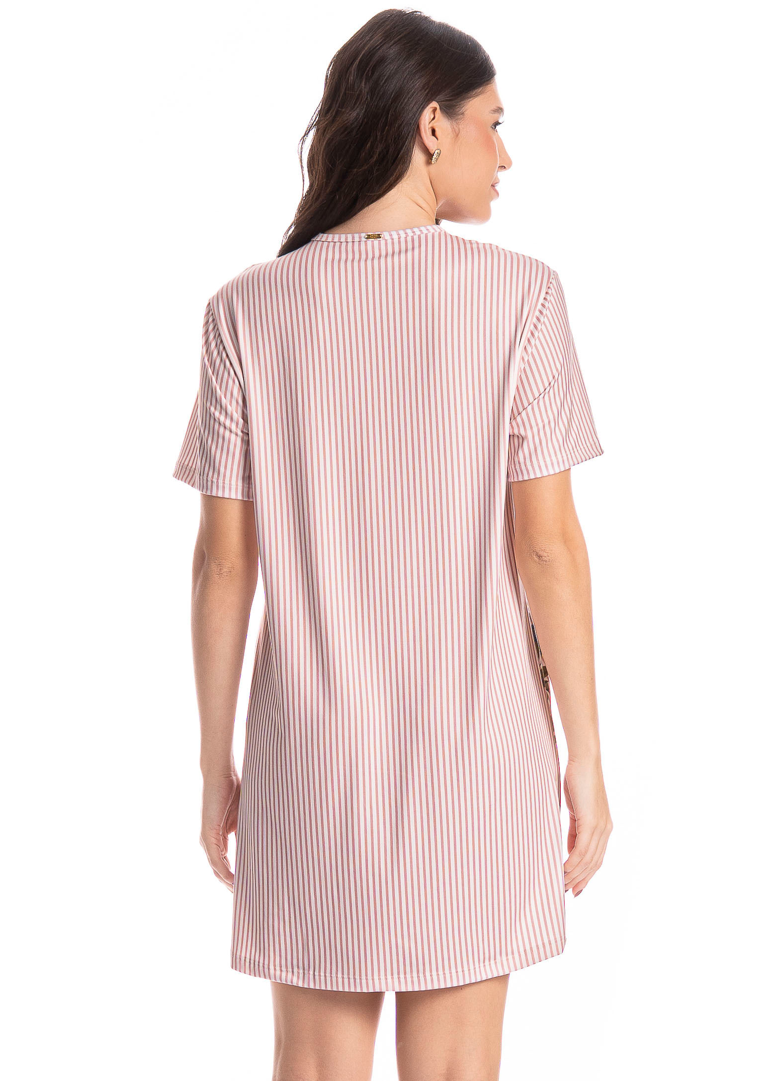 Camisão Feminino Romantic Branco - Imagem 2