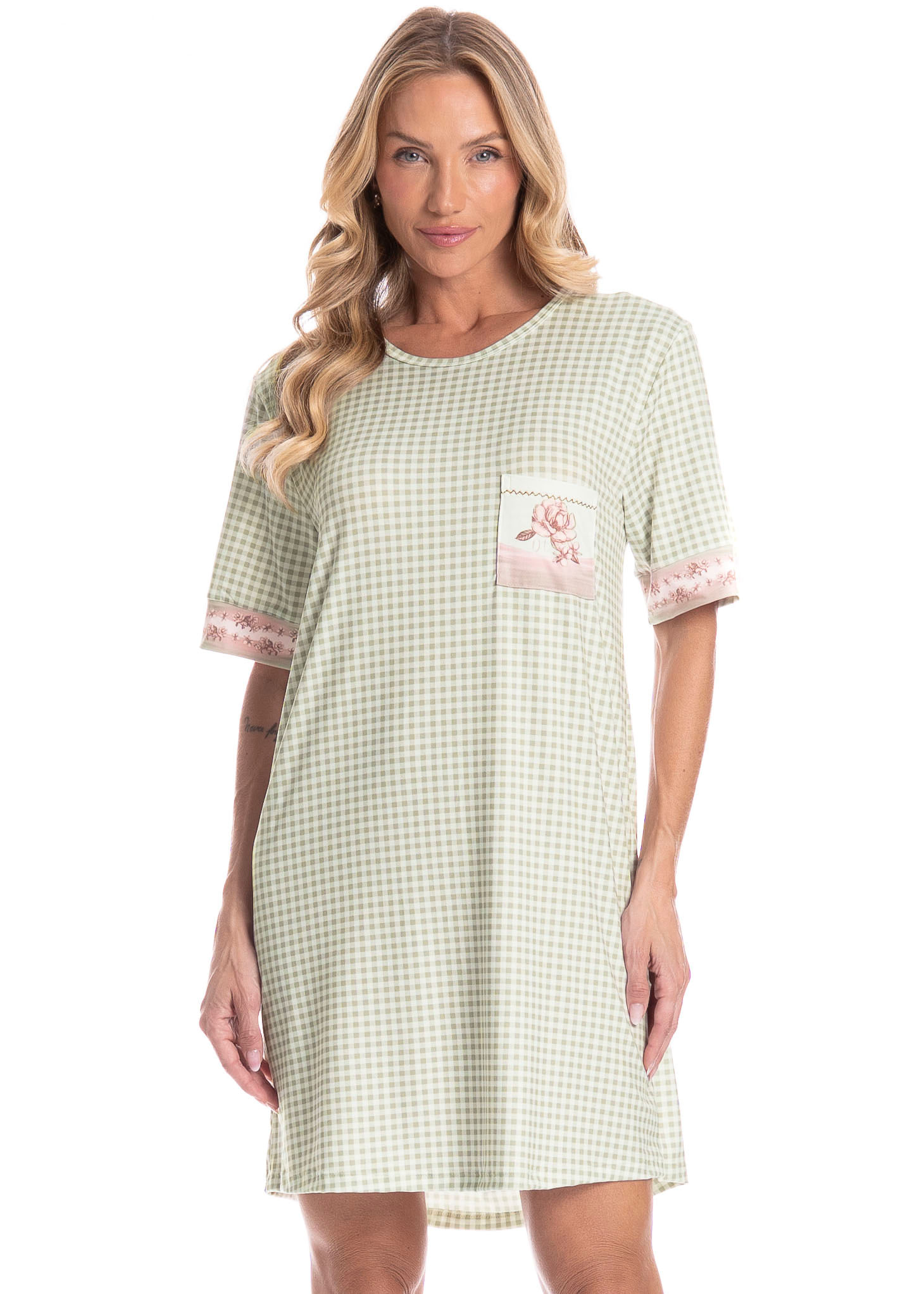 Camisão Feminino Serenity Verde - Imagem 1