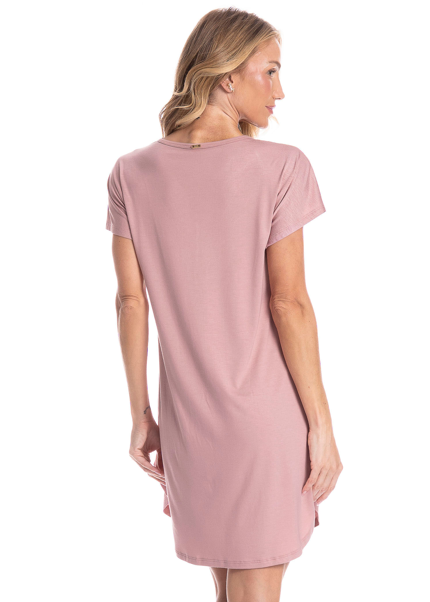 Camisão Feminino Laise Rosa-3 - Imagem 2