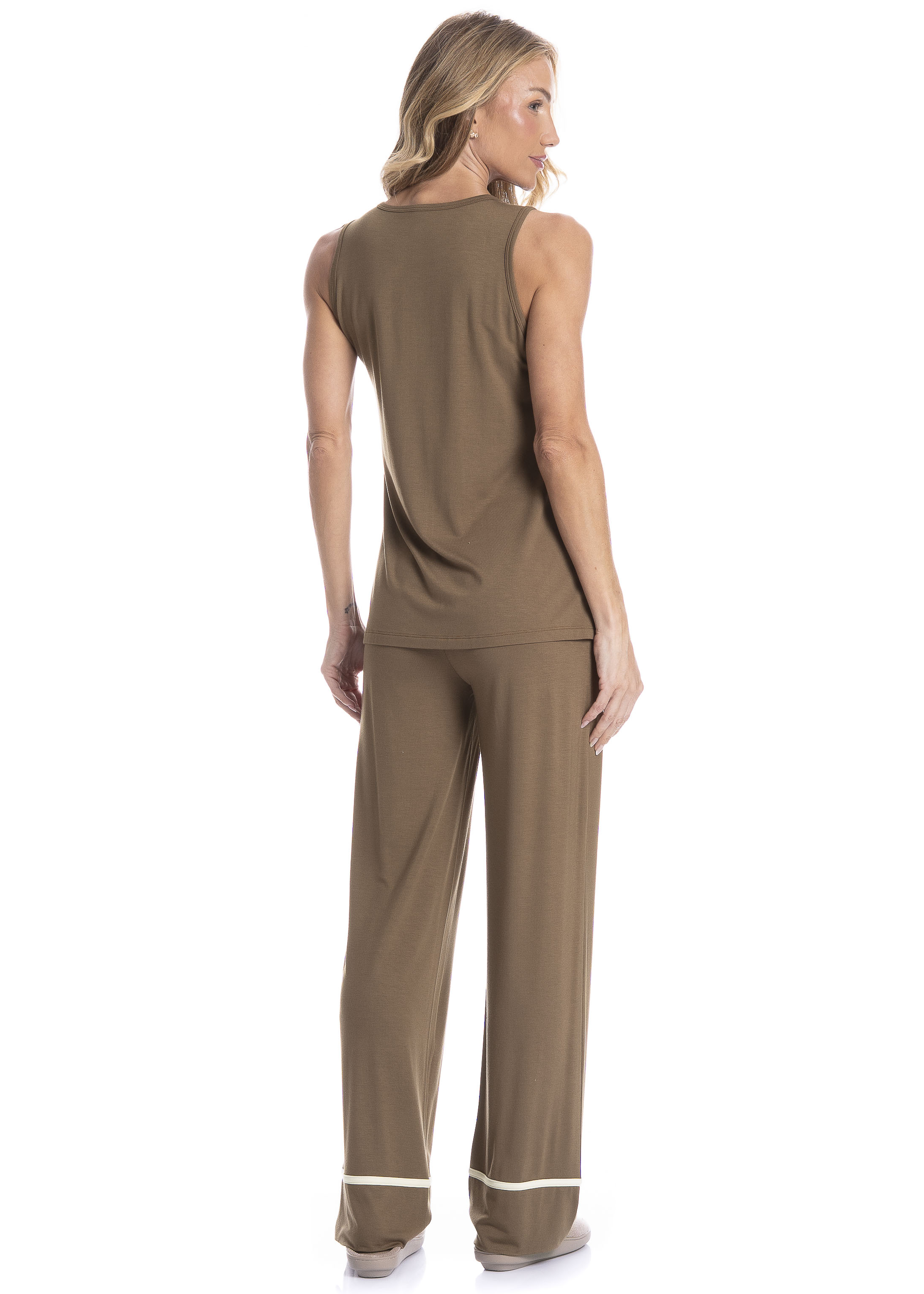 Conjunto Feminino Lara Marrom - Imagem 2