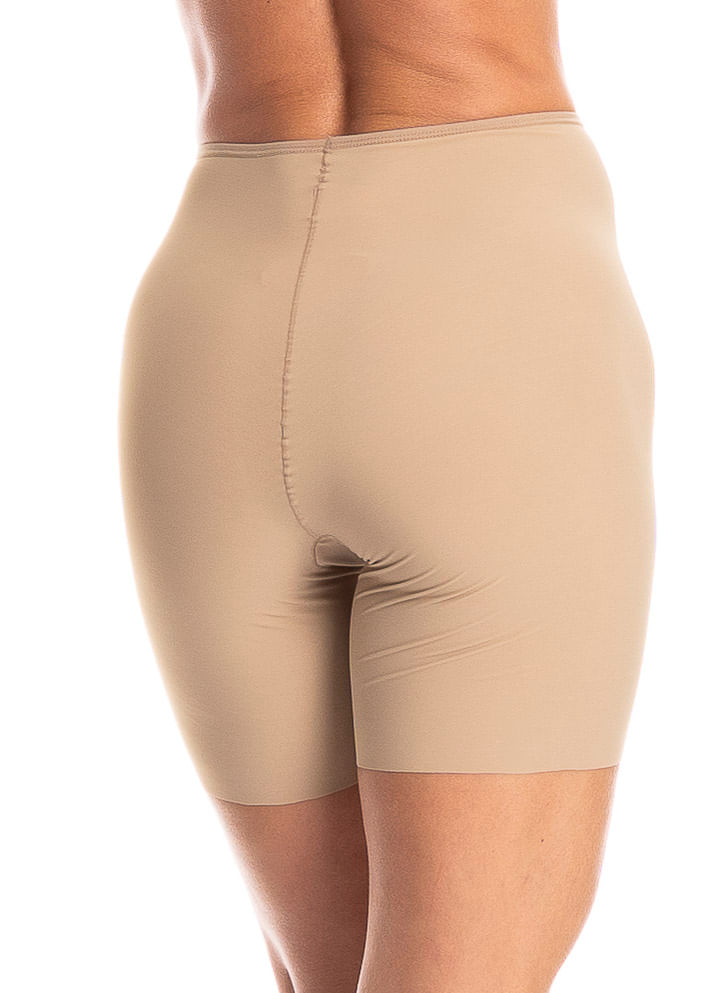 Shorts Feminino Invisible Corte A Fio Bege - Imagem 2