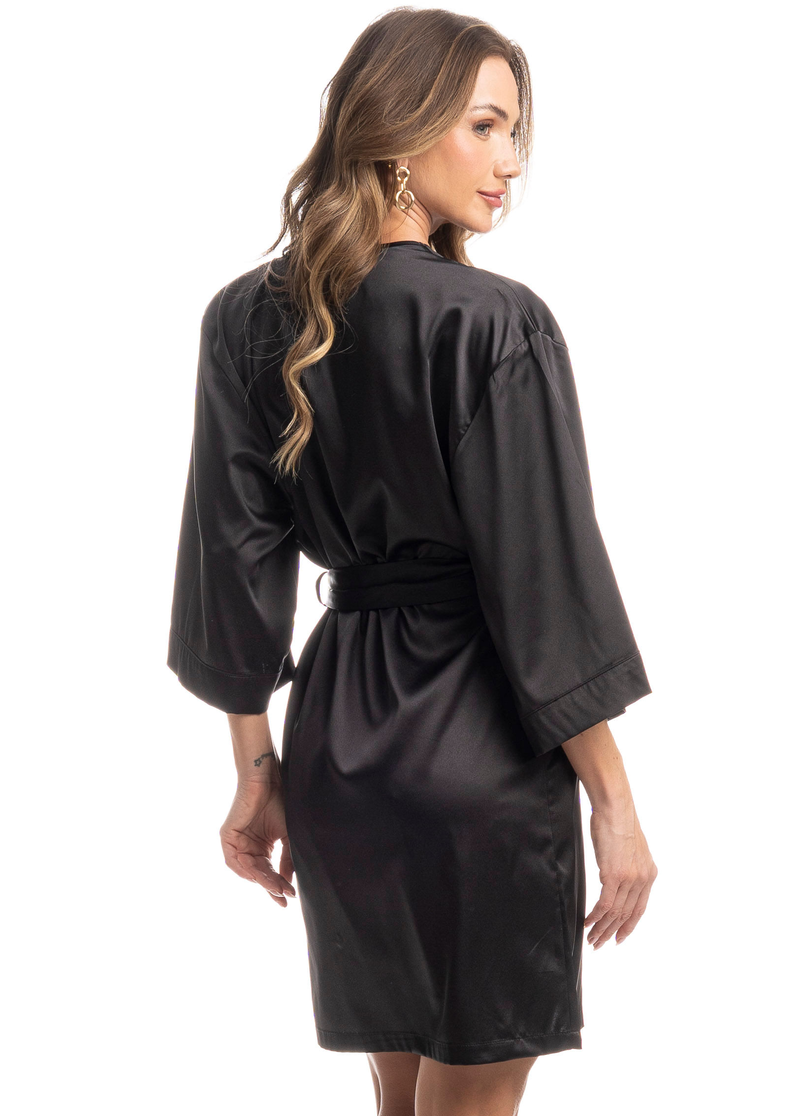 Robe Feminino Cristal Preto - Imagem 2