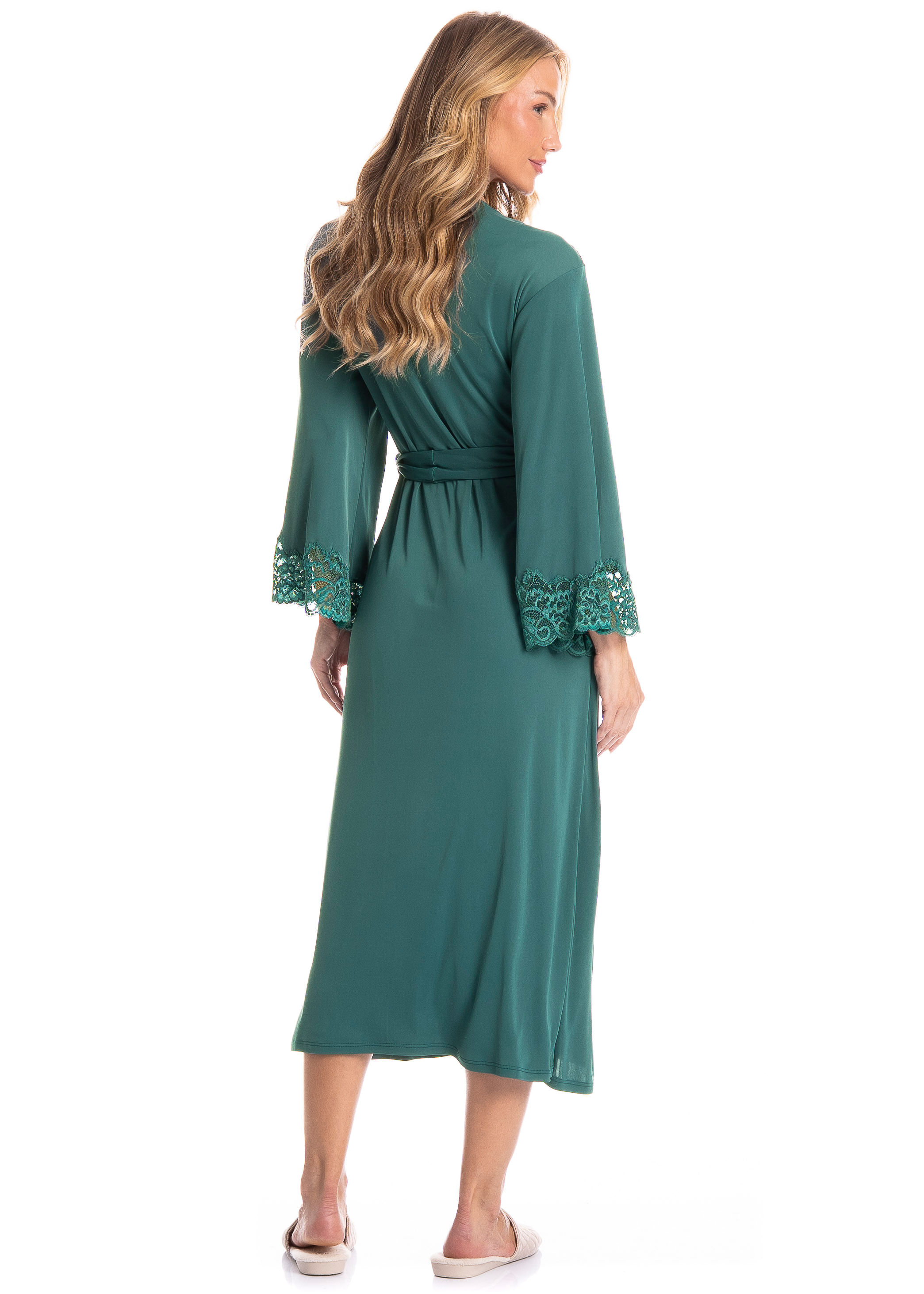 Robe Feminino Midi Manu Colors Verde - Imagem 2