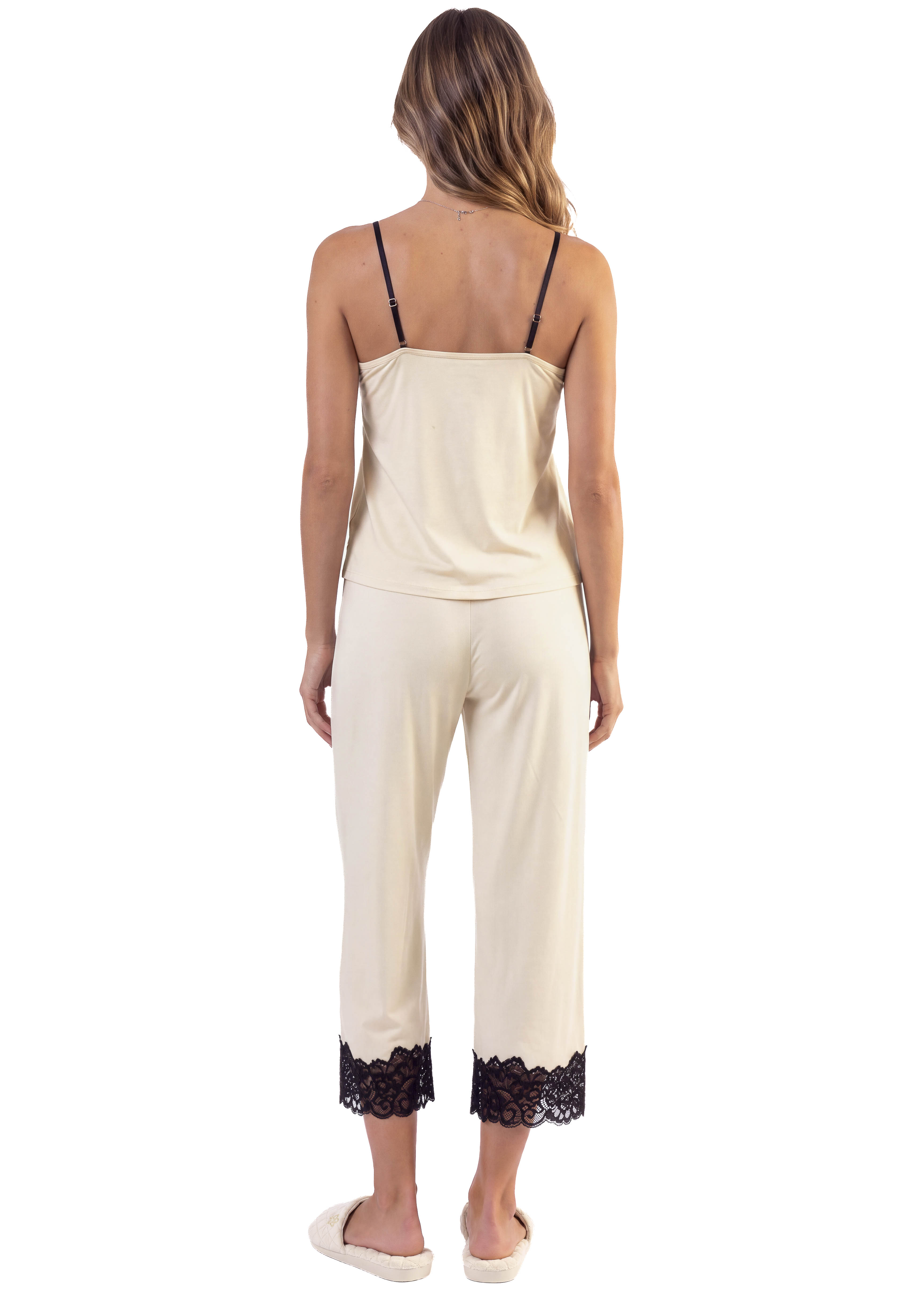 Pijama Feminino Capri Mellow Branco - Imagem 2