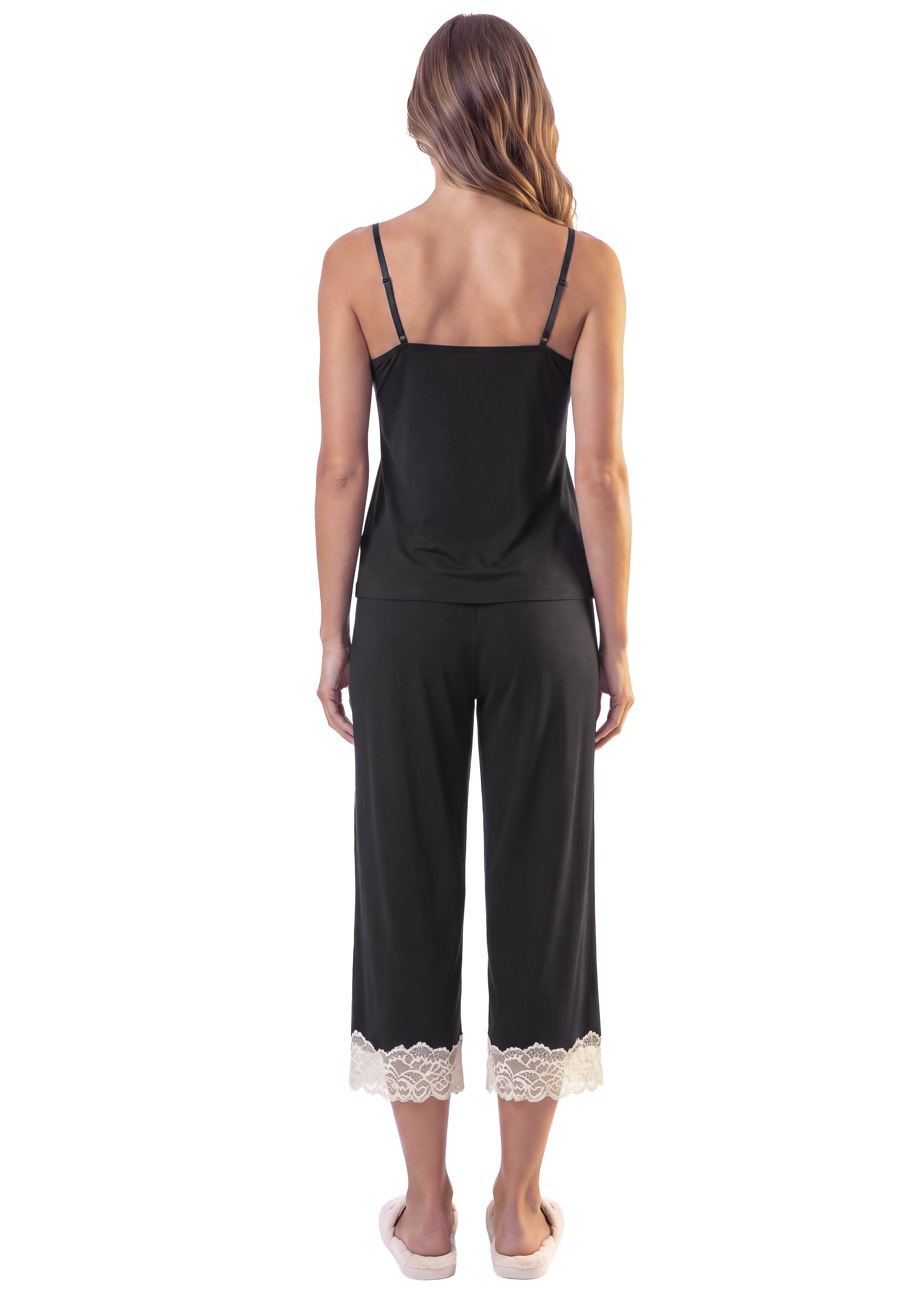 Pijama Feminino Capri Mellow Preto - Imagem 2